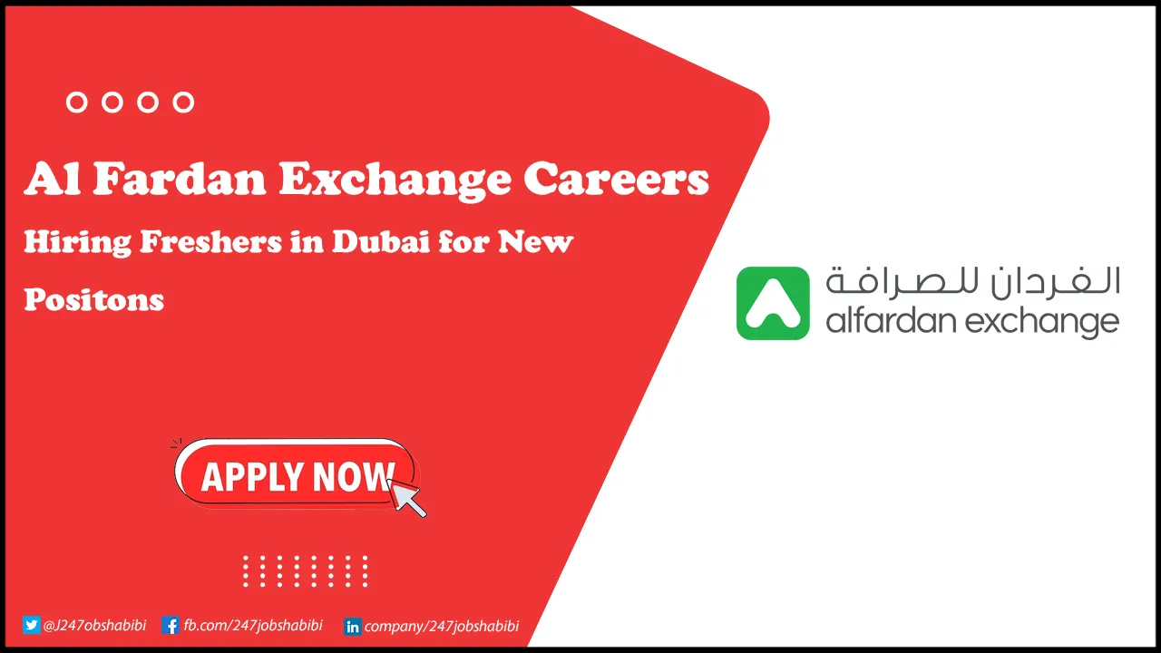 Al Fardan Exchange Careers