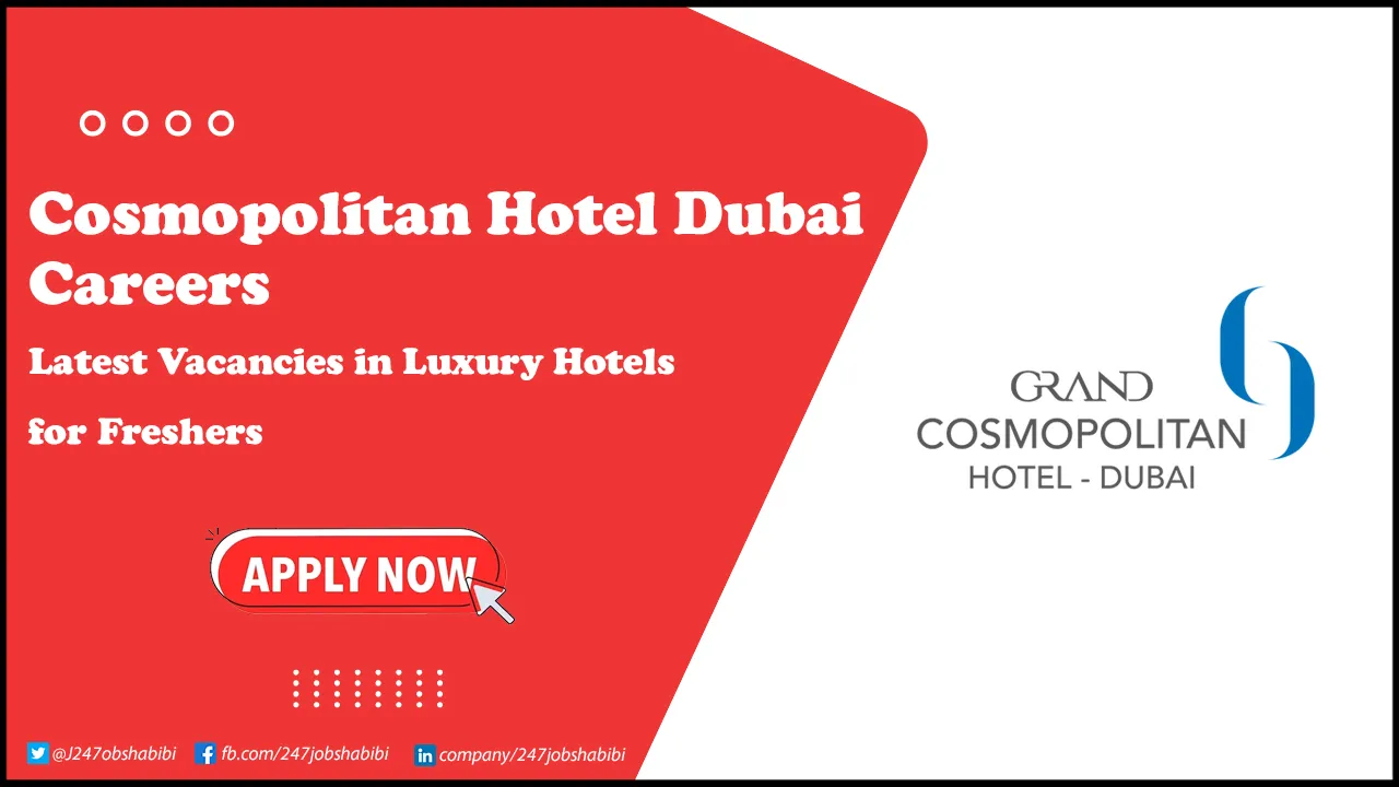 Cosmopolitan Hotel Dubai Careers