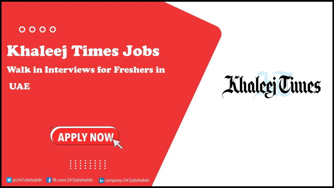 Khaleej Times Jobs