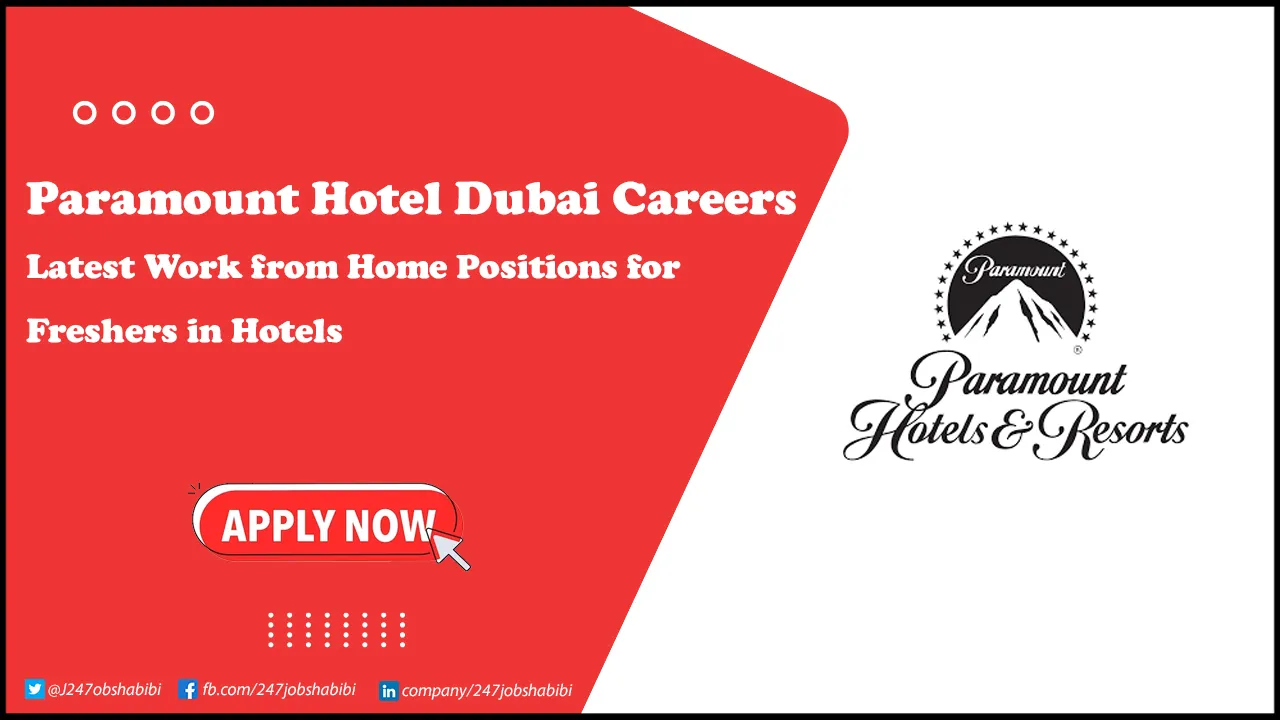 Paramount Hotel Careers Dubai